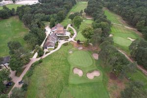 Fontainebleau 9th Green Aerial